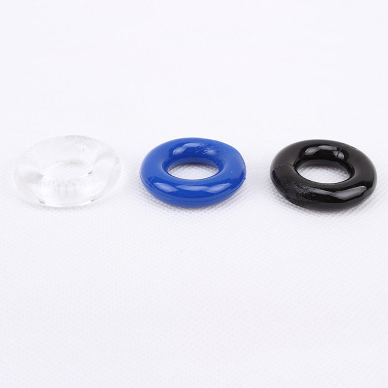 Men's Anti-recombination Three-color Transparent Ring Sleeve