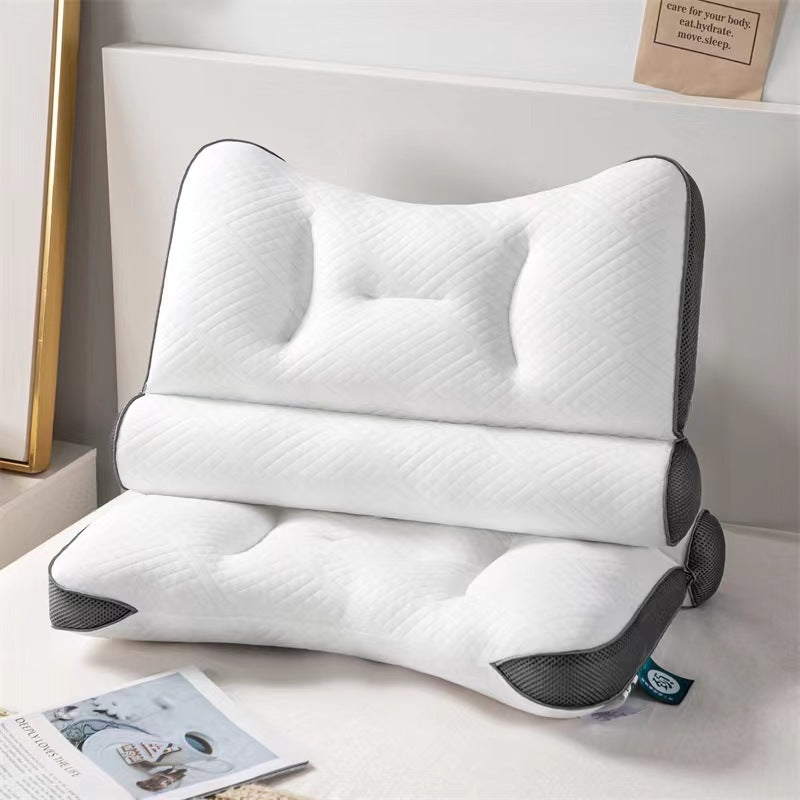 Washable Sleep Neck Support Back Traction Pillow