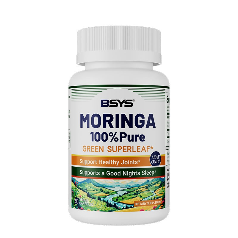BSYS Moringa Capsules  Antioxidant & Anti-Inflammatory Support  Blood Sugar Health Aid  Cholesterol Balance Formula  Heart Wellness Support  Immune Boost & Natural Defense  Daily Superfood Suppl