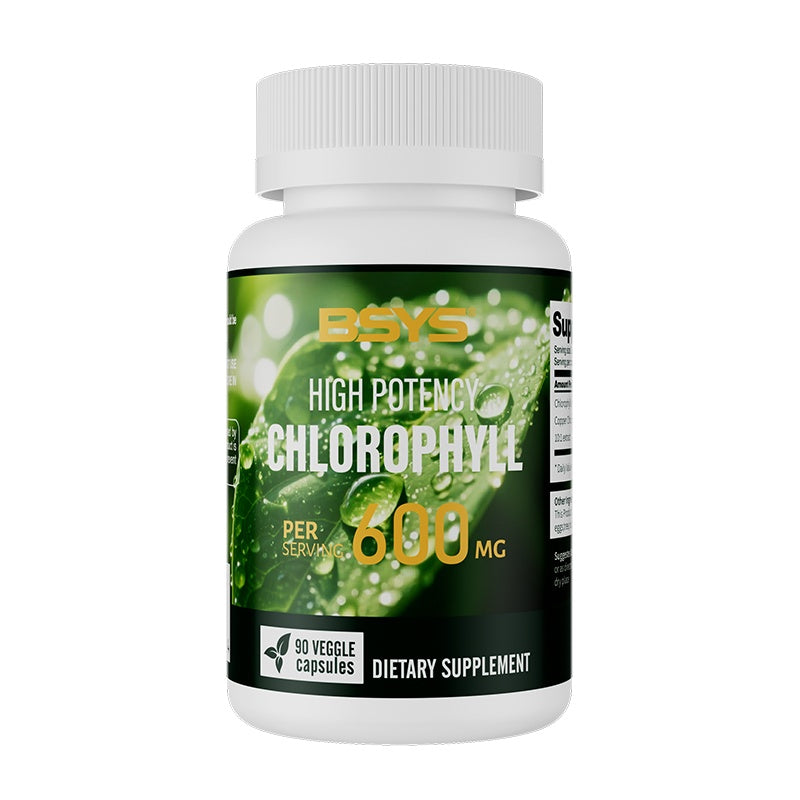 BSYS Chlorophyll Capsules  Fat Metabolism Support Aid Blood Purification & Detox Boost  Digestive Health & Constipation Relief Helper  Immune System Enhancement  Daily Detox & Wellness Supplemen