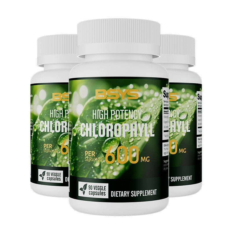 BSYS Chlorophyll Capsules  Fat Metabolism Support Aid Blood Purification & Detox Boost  Digestive Health & Constipation Relief Helper  Immune System Enhancement  Daily Detox & Wellness Supplemen