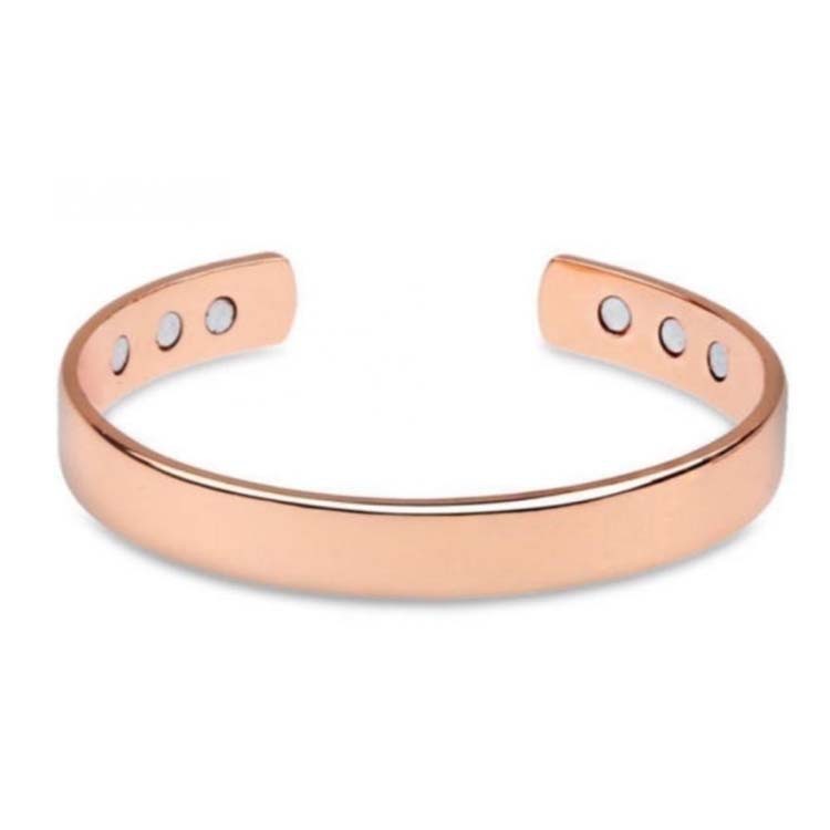 Glossy inlaid magnet health bracelet simple magnetic therapy