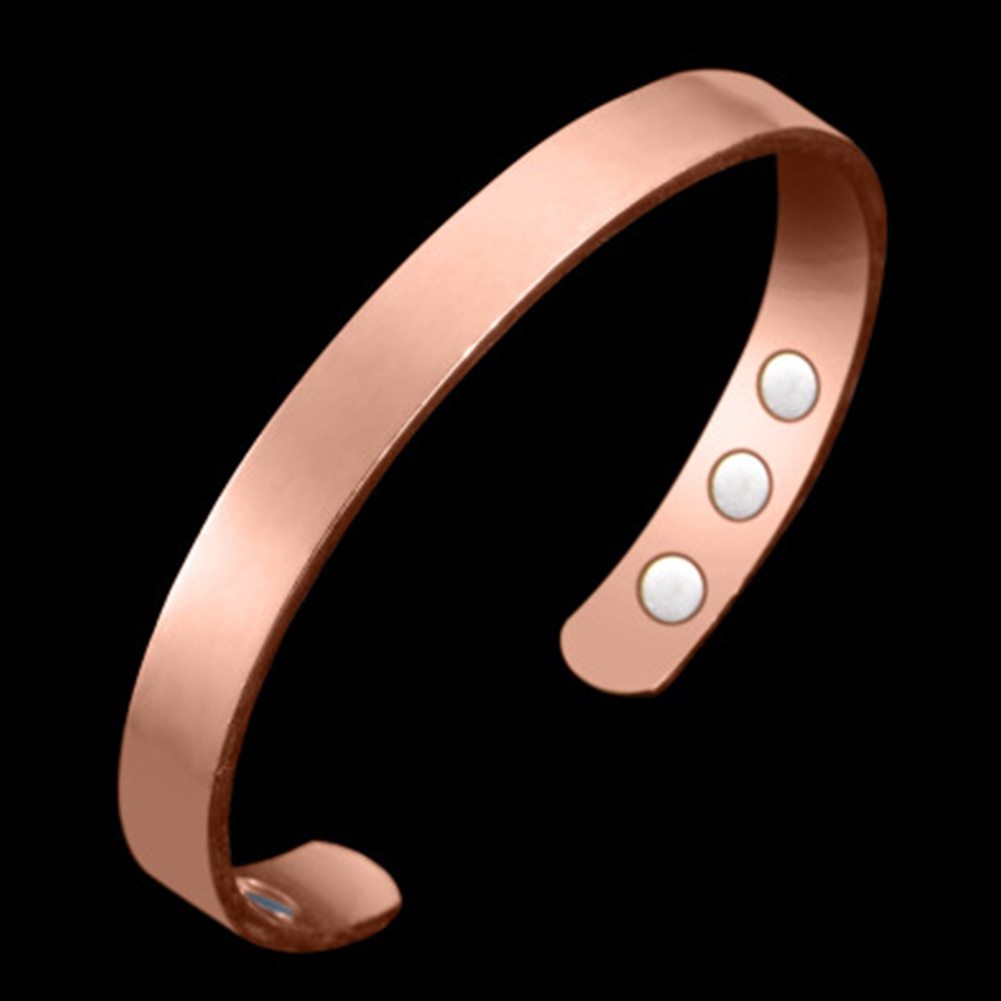 Glossy inlaid magnet health bracelet simple magnetic therapy