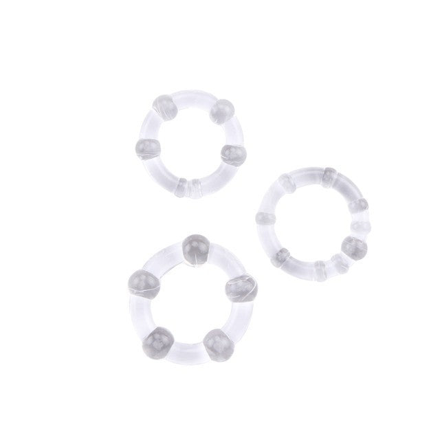 Men's Anti-recombination Three-color Transparent Ring Sleeve