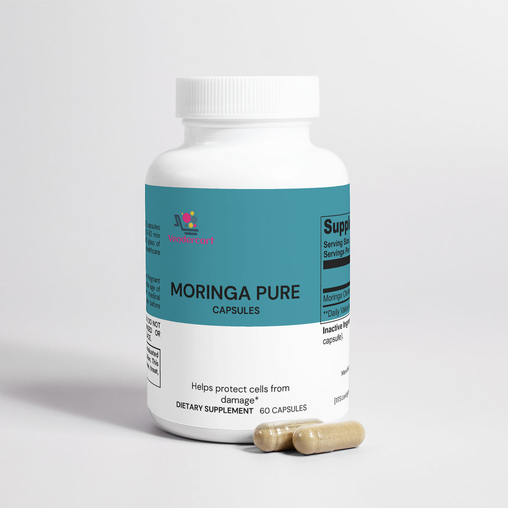 Premium Moringa Pure Nutrient-Rich Superfood For Energy Wellness