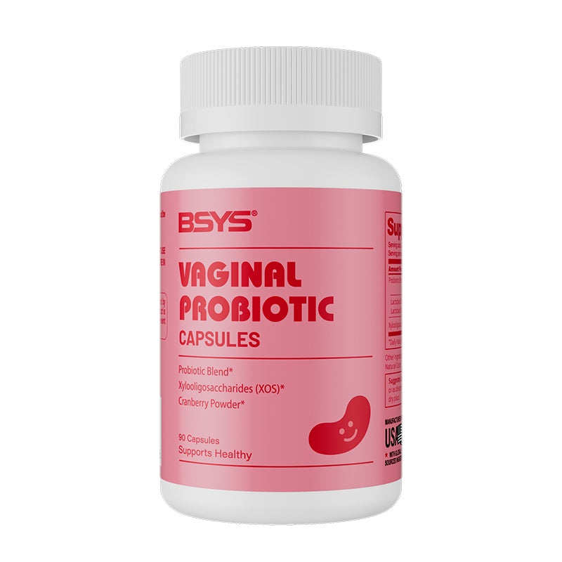 BSYS Vaginal Probiotic Capsules  Vaginal Health Support Formula Yeast Balance  UTI Prevention Aid  Menopausal Wellness Vaginal Dryness Relief Antibiotic Support  Immune Boost